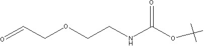 95% Min Purity PEG Linker  Carbamic acid, [2-(2-oxoethoxy)ethyl]-, 1,1-dimethylethyl ester (9CI)   420810-70-4