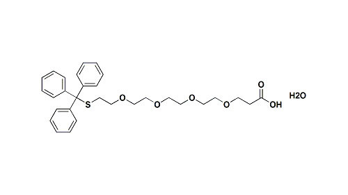 15-Tritylmercapto-4,7,10,13-tetraoxapentadecanoic acid mon With CAS.882847-05-4 , Bromo pegs, Acid pegs, COOH pegs