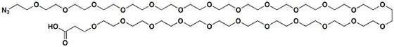 Functionalized Peg / Polyethylene Glycol Bulk Peg Carboxylic Acid Azido - PEG24 - Acid