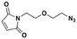 Mal - PEG1- Azide Poly Ethylene Glycol oil free liquid Applicated In Drug Release